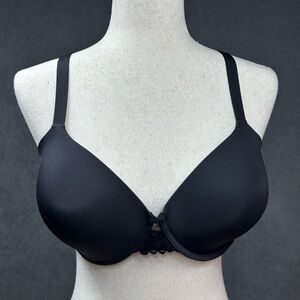 Maidenform One Fabulous Fit Black Full Coverage Underwire Bra 38D Convertible